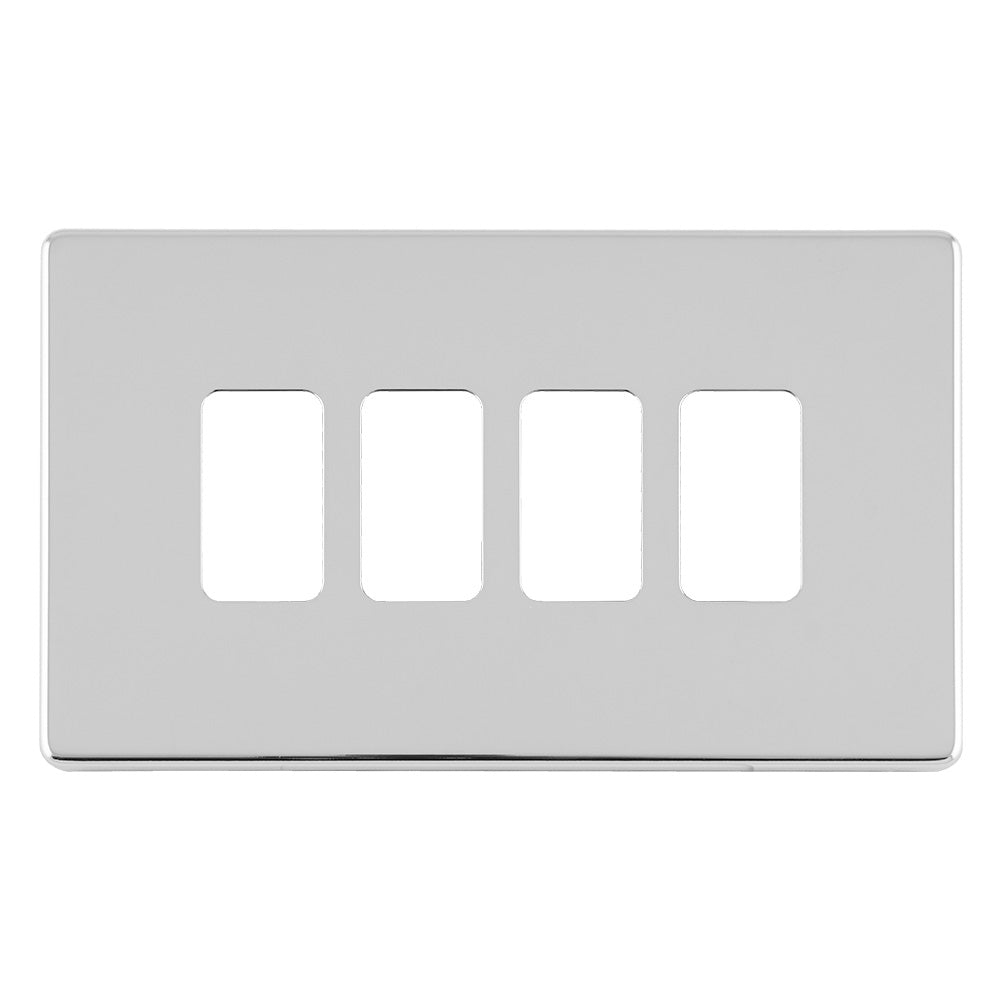 Skip to the beginning of the images gallery Concealed 3mm 1 - 12 Gang Grid Plates