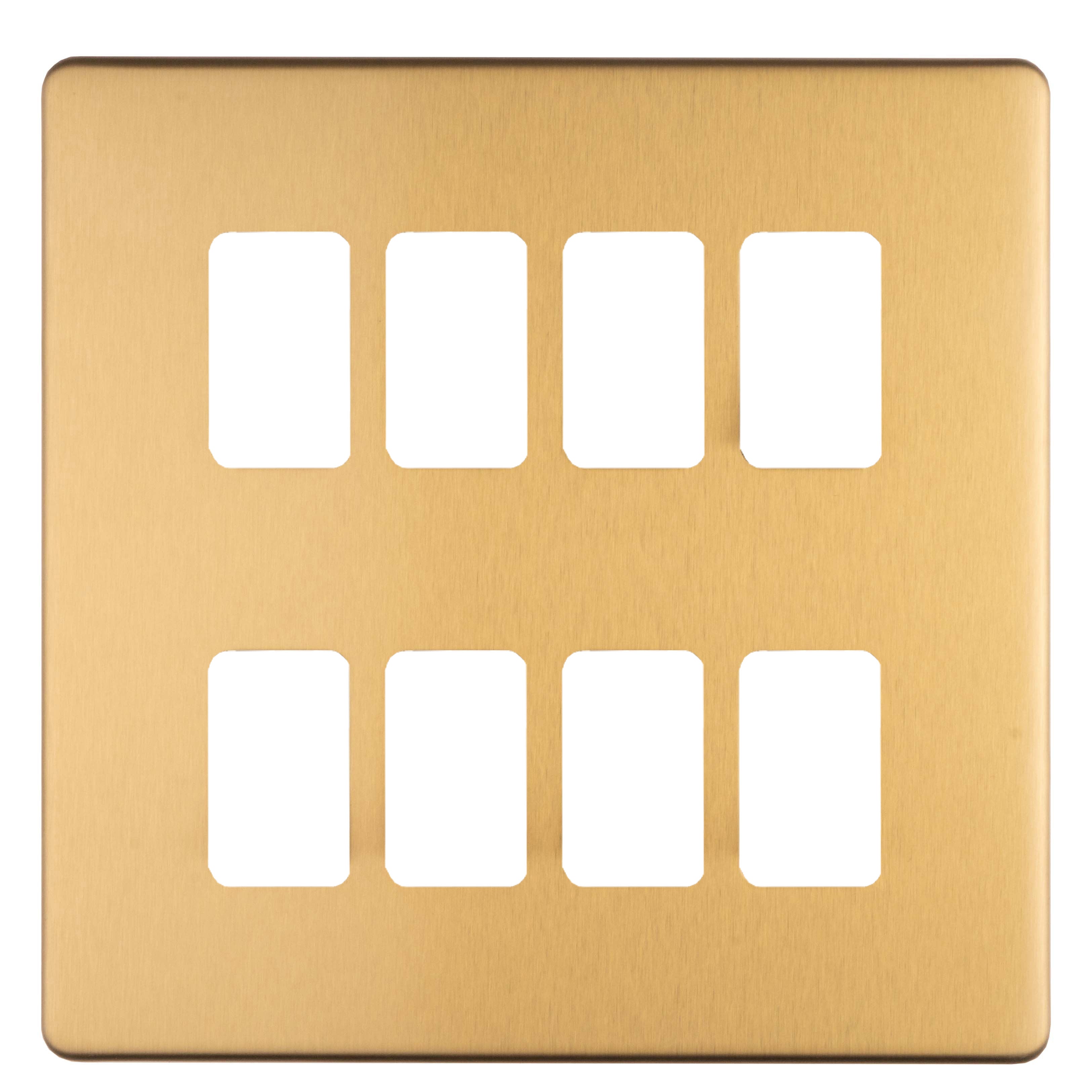 Skip to the beginning of the images gallery Concealed 3mm 1 - 12 Gang Grid Plates