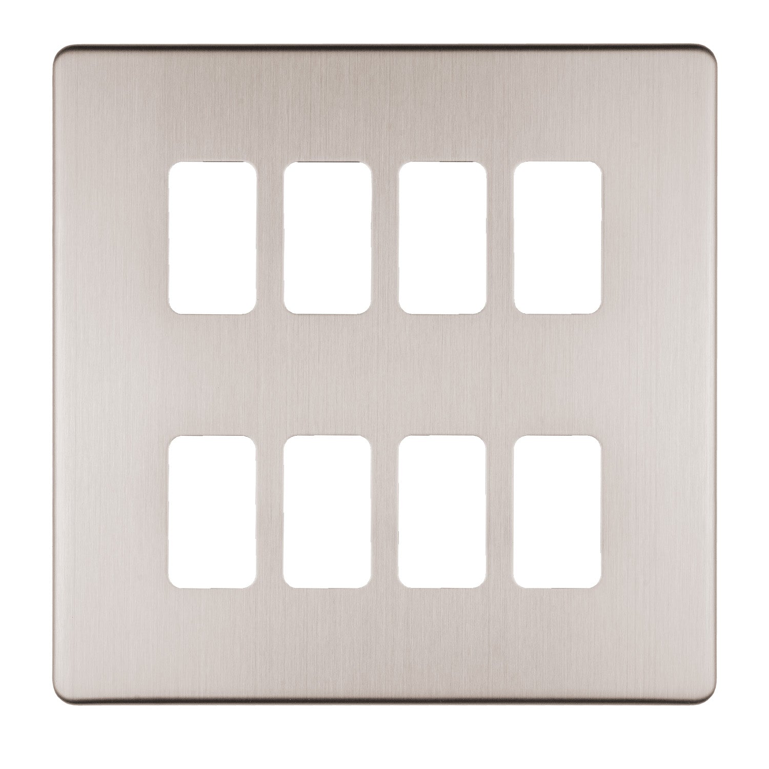 Skip to the beginning of the images gallery Concealed 3mm 1 - 12 Gang Grid Plates