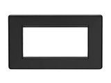 Concealed 3mm 4 Gang Module Frame