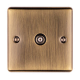 1 Gang TV coaxial socket