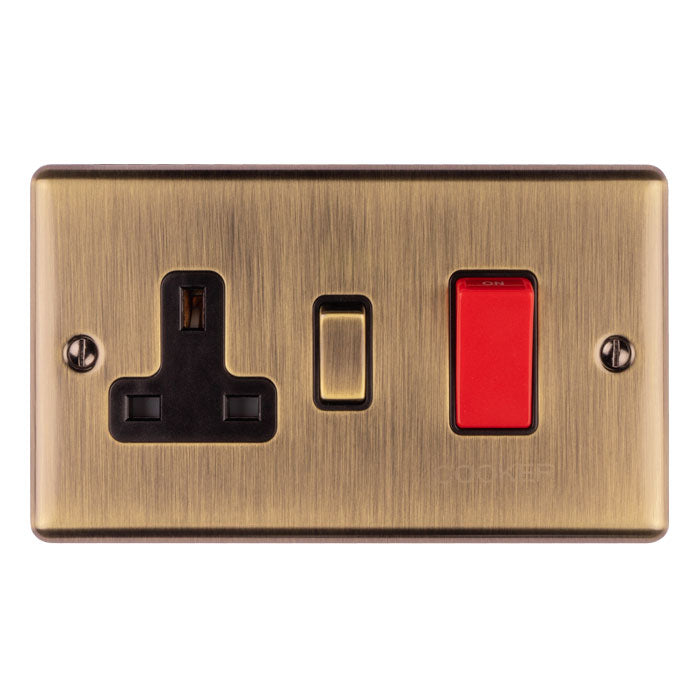 45Amp DP Switch with 13Amp Socket