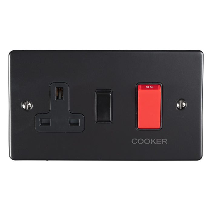 45Amp DP Switch with 13Amp Socket