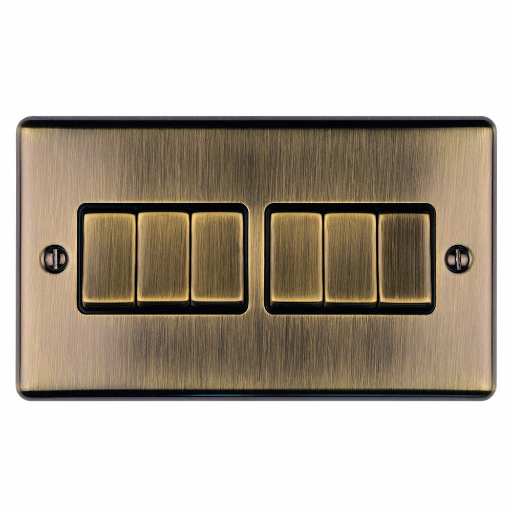 Enhance Decorative 1-6 Gang Switch