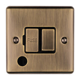 13 Amp DP switched fuse spur with flex outlet