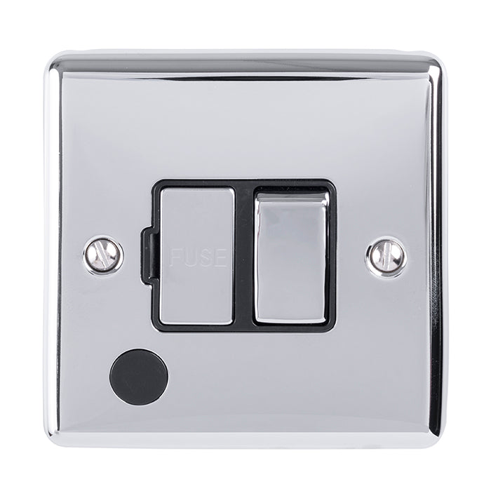 13 Amp DP switched fuse spur with flex outlet