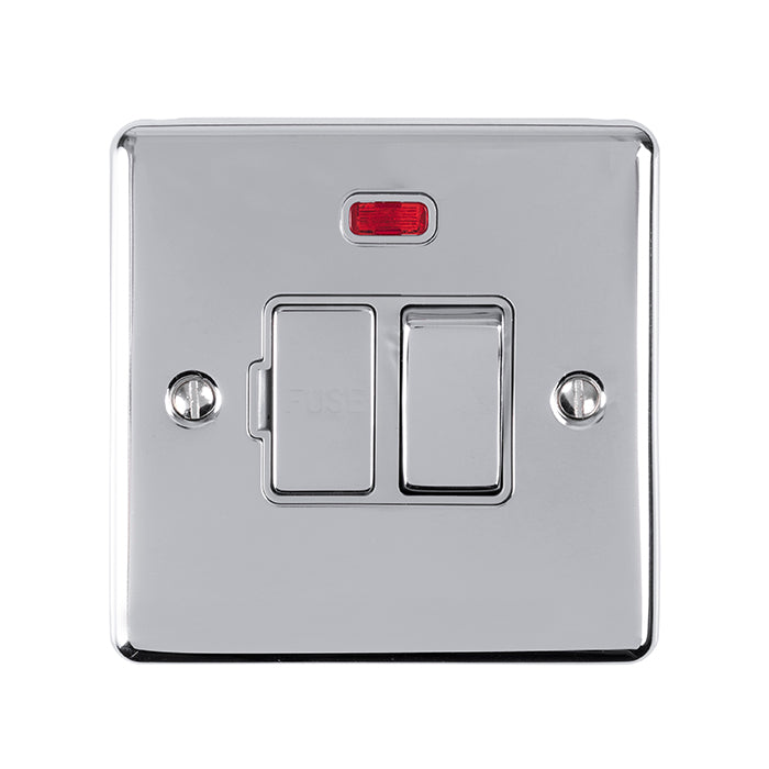 13Amp DP Switched Fuse Spur with Neon Indicator