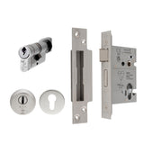 Easi T Euro Profile BS Cylinder and Turn Sashlock