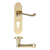 Oxford Lever Euro Lock (47.5mm c/c) Furniture 170 x 42mm