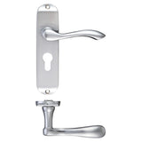 Arundel Lever Euro Lock (47.5mm c/c) Furniture - Short Plate 175 x 42mm