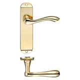 Arundel Lever Latch Furniture - Short Plate 175 x 42mm