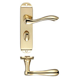Arundel Lever Bathroom (57mm c/c) Furniture - Short Plate