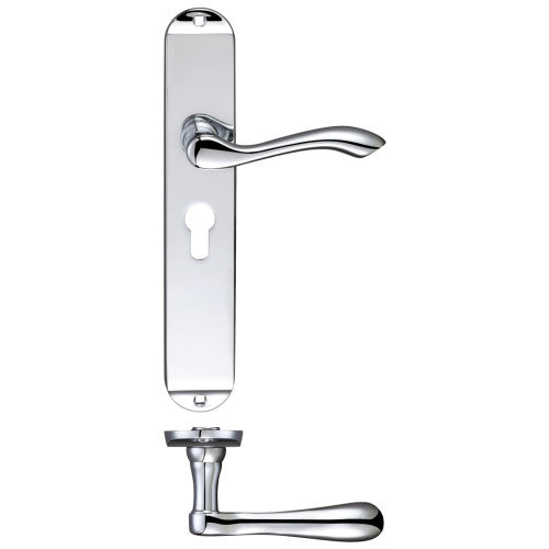 Arundel Lever Euro Lock (47.5mm c/c) Furniture - Long Plate 245 x 42mm
