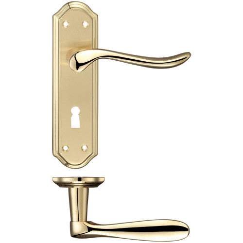 Lincoln Lever Euro Lock (47.5mm c/c) Furniture