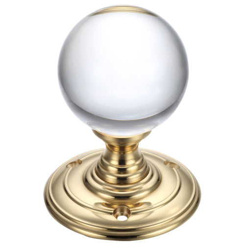 Glass Ball Mortice Knob - 55mm