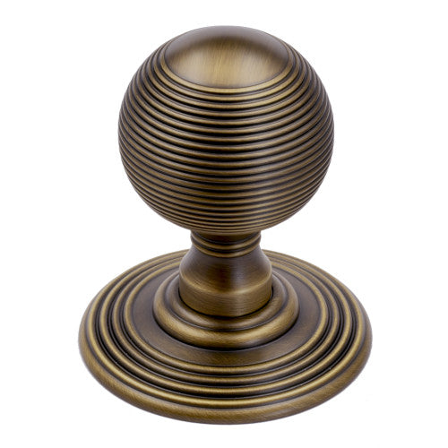 Ringed Mortice Knob - Concealed Fix - Solid