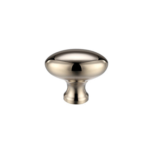 Oval Cupboard Knob 32mm dia