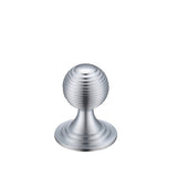 Queen Anne Ringed Knob 25mm rose dia.