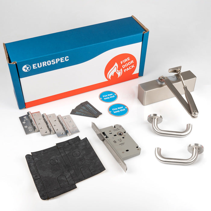 Commercial Fire Door Pack - Lever DIN Latch