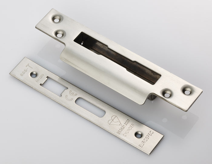 Easi T Forend Strikes & Fixing Pack To Suit BS Cylinder Sashlock