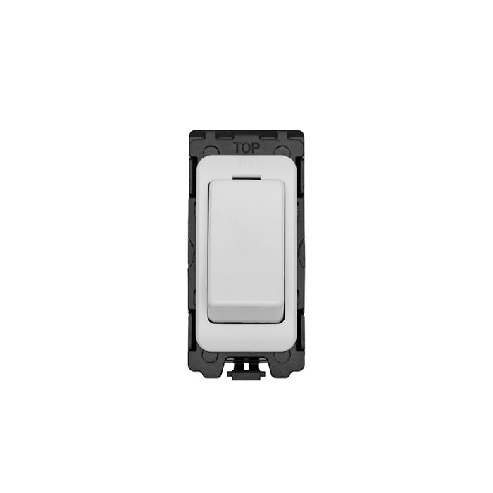 Grid & Modular 2 way & off retractive switch
