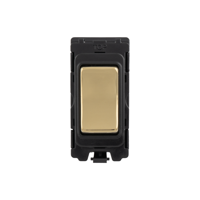 Grid & Modular 2 way & off retractive switch
