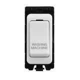 Grid & Modular Washing Machine Switch - Matt White