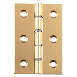 Double Steel Washered Brass Butt Hinge