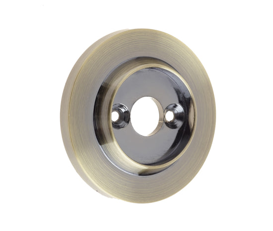 Replacement Roses for Porcelain Door Knobs 60mm Antique Brass