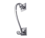 Jedo Sloane Door Knocker with Square Rose 196mm Polished Chrome