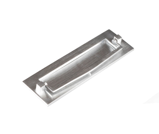 Jedo Postal Knocker 250x76mm Satin Chrome