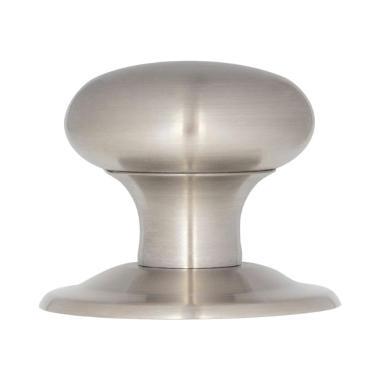 Stainless Steel Centre Door Knobs 70mm Diameter Satin Stainless Steel