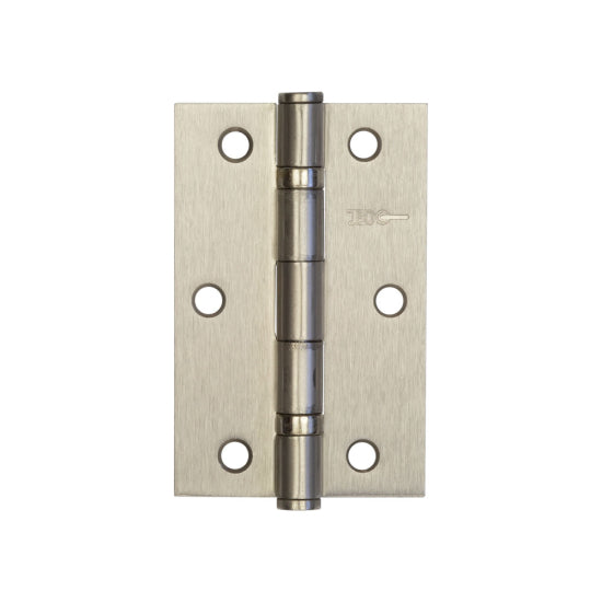 Jedo Steel Ball Bearing Hinges 89x58mm 89x58x2mm Satin Nickel