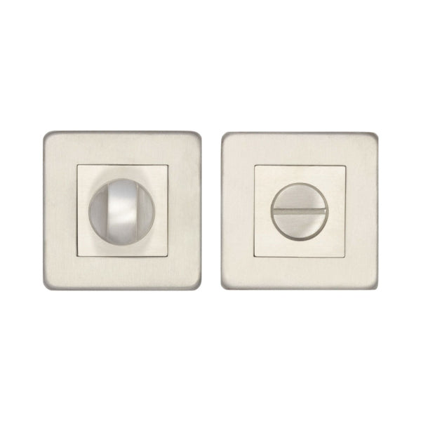 JSS54 Satin Stainless Steel Square Turn & Release