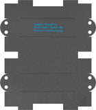 Kit for CH100 concealed hinge FD 60min 2mm