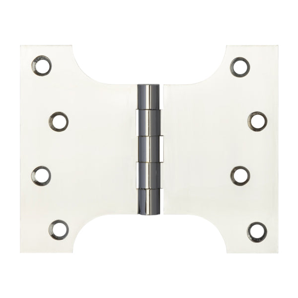 Budget Parliament Hinges 102x124x4mm Polished Chrome