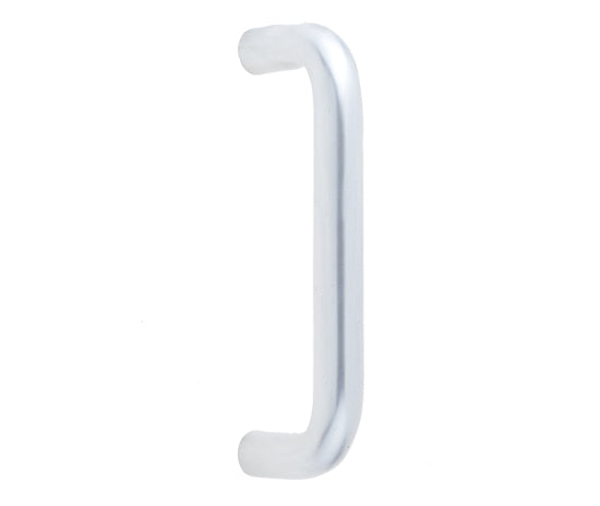 Aluminium 19mm D Shape Pull Handle Bolt Through Fixing SAA Finish