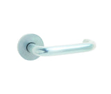 19mm Round Bar Handle on Rose Satin Anodised Aluminium