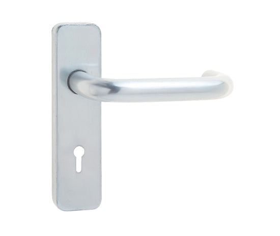 Aluminium 19mm Round Bar Lever on Plate
