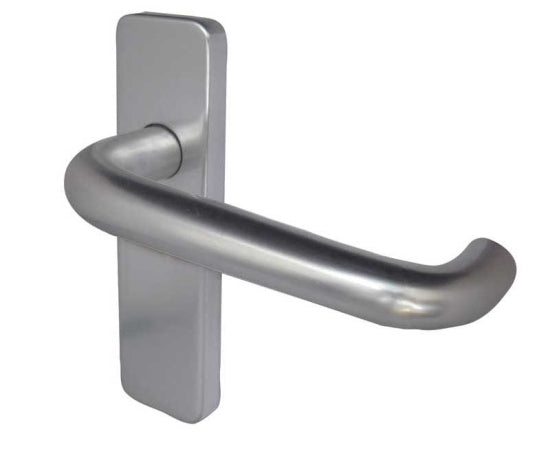 Aluminium 19mm Round Bar Lever on Plate