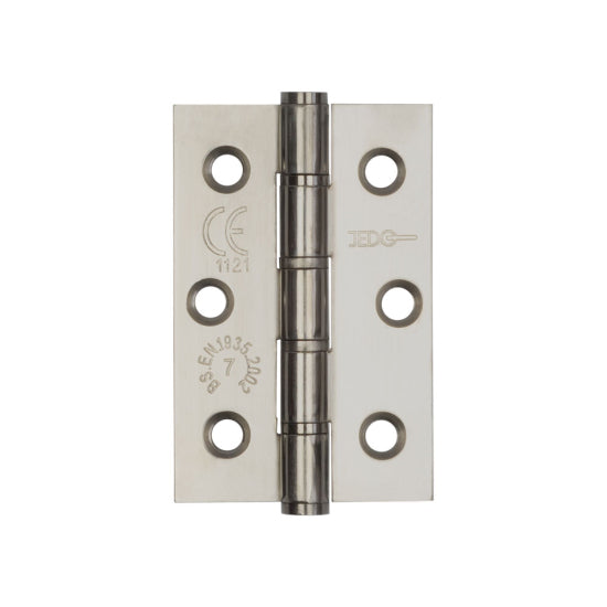 Jedo Stainless Steel Grade 7 SS Washered Hinges 76x50mm