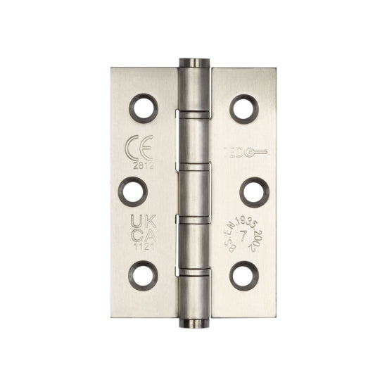 Jedo Stainless Steel Grade 7 SS Washered Hinges 76x50mm