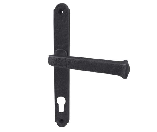 Antique Narrow Plate locksets 92mm Centres