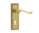 Jedo Georgian Suite Lever on Plate