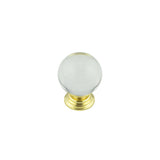 Jedo Clear Glass Cupboard Knobs