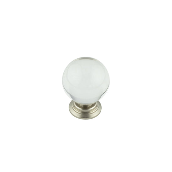 Jedo Clear Glass Cupboard Knobs