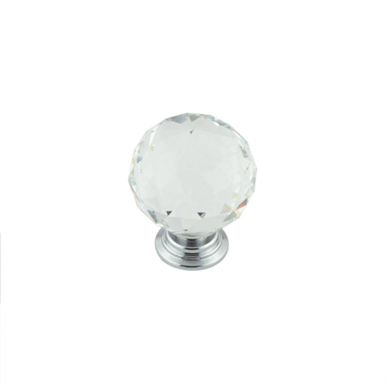 Jedo Faceted Glass Cabinet Knob