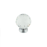 Jedo Faceted Glass Cabinet Knob