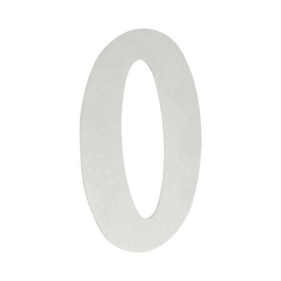 Numerals Satin Stainless Steel Finish