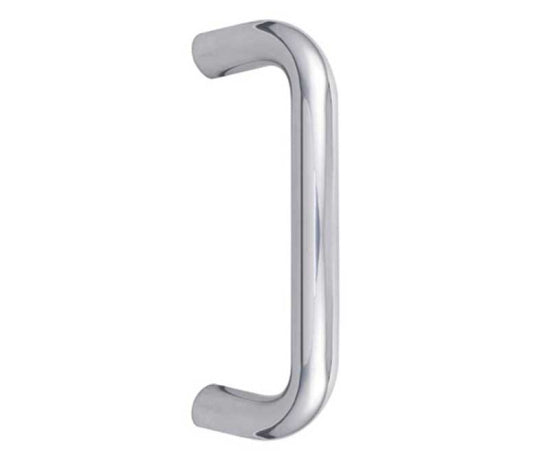 Stainless Steel 19mm D Shape Pull Handles Grade 304 B/T Fixing